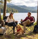 Oversized Moon Saucer Camping Chair - Hình 2