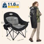 Portable Padded Camping Chair - Hình 2