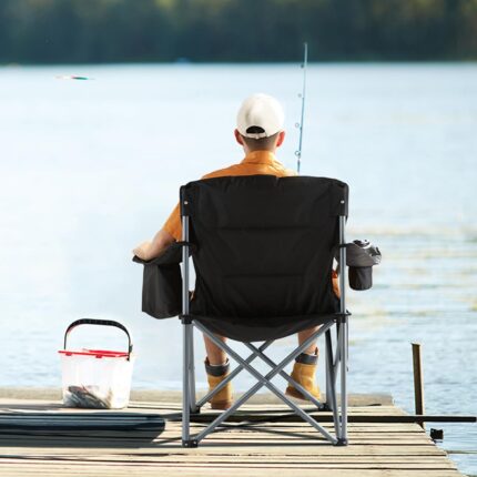 Padded Outdoor Folding Chair - Hình 2