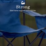 Blue Portable Quad Chair - Hình 4