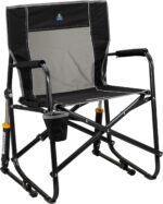 Burgundy Rocker Chair - Hình 15