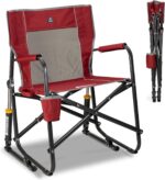 Burgundy Rocker Chair - Hình 16