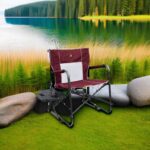 Burgundy Rocker Chair - Hình 5