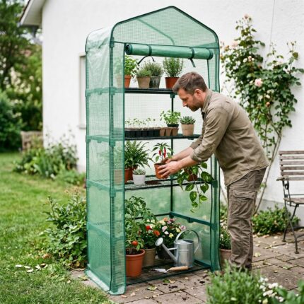 5-Tier Portable Mini Greenhouse - Hình 2