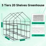 Compact Walk-In Greenhouse - Hình 2