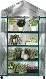 4-Tier Portable Mini Greenhouse