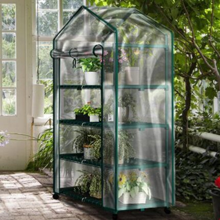 4-Tier Portable Mini Greenhouse - Hình 2