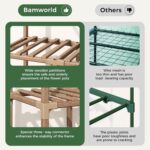 Compact Wooden Shelf Greenhouse - Hình 4