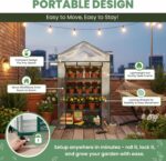4-Tier Portable Mini Greenhouse - Hình 4