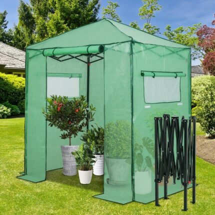 Pop-Up Portable Greenhouse Tent - Hình 2
