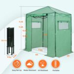 Pop-Up Portable Greenhouse Tent - Hình 3