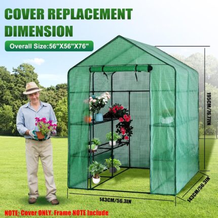 Greenhouse Replacement Cover - Hình 2