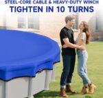 Heavy-Duty Round Above Ground Pool Winter Cover - image 6