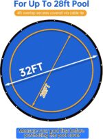 Heavy-Duty Round Above Ground Pool Winter Cover - image 9