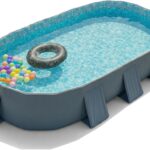 Large Oval Frame Above Ground Family Pool