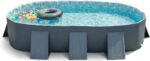 Large Oval Frame Above Ground Family Pool - image 9