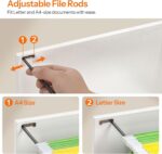 Farmhouse Style Mobile Filing Cabinet - image 7