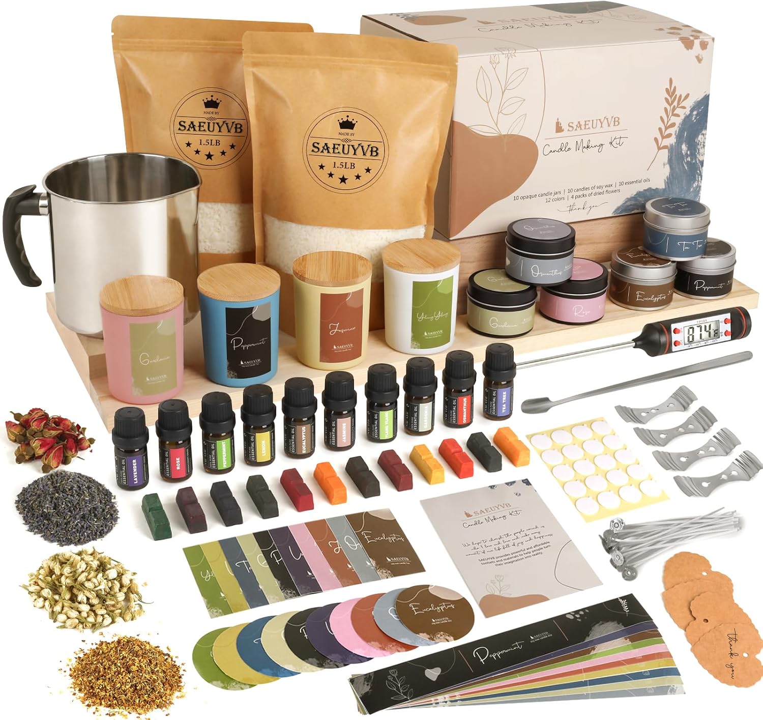 Complete Deluxe Candle Making Kit