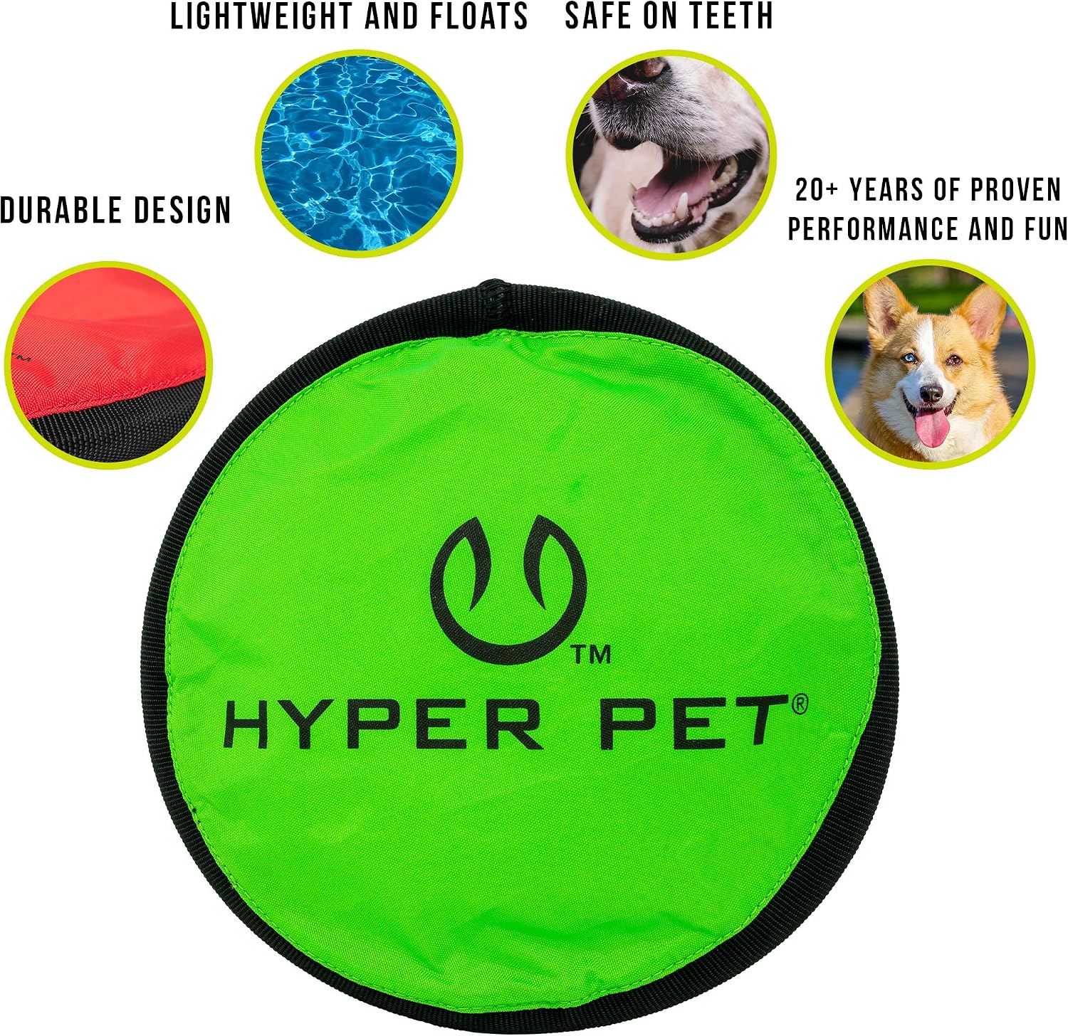 Flying Disc Dog Toy — Durable & Soft Flyer — image 8
