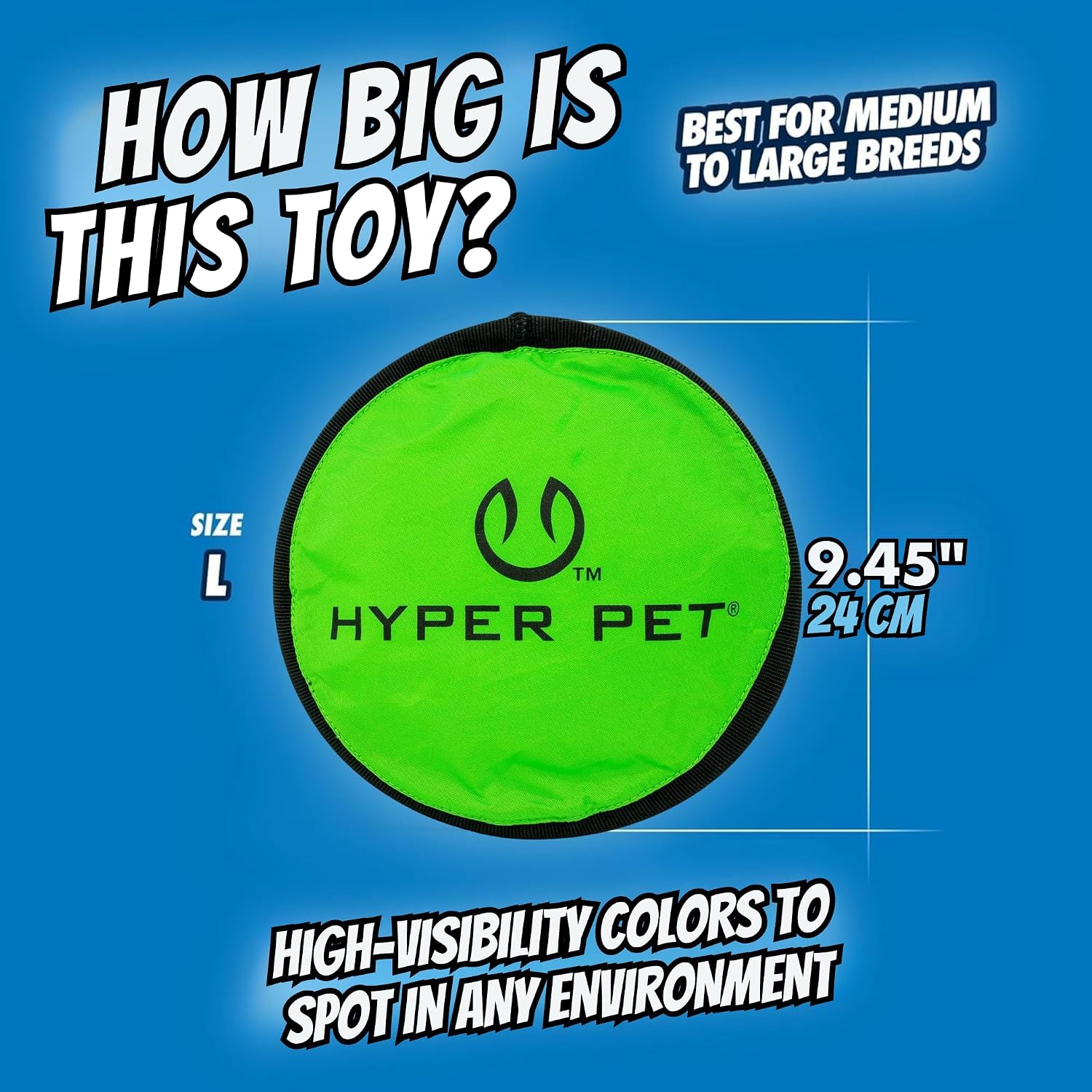 Flying Disc Dog Toy — Durable & Soft Flyer — image 4