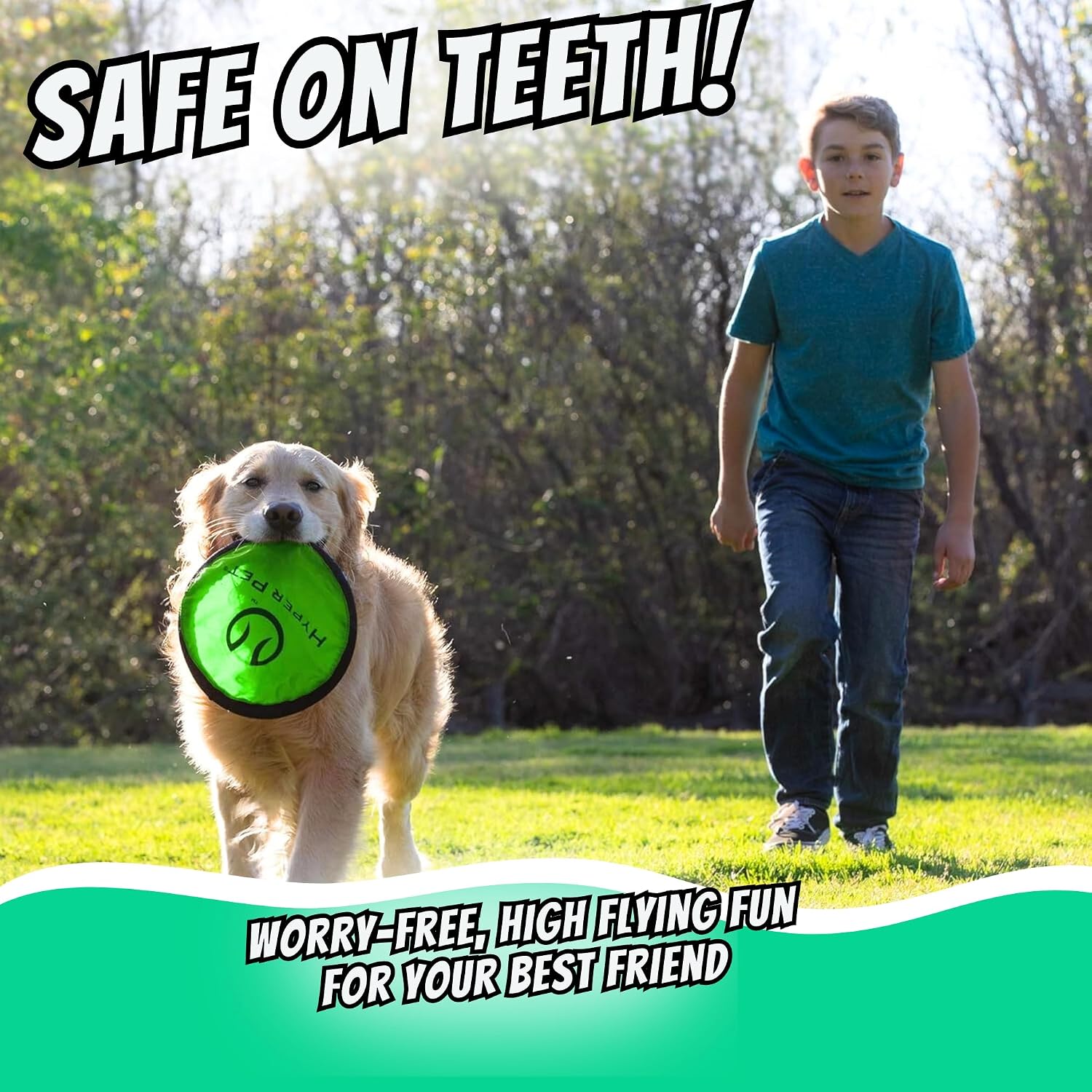 Flying Disc Dog Toy — Durable & Soft Flyer — image 6