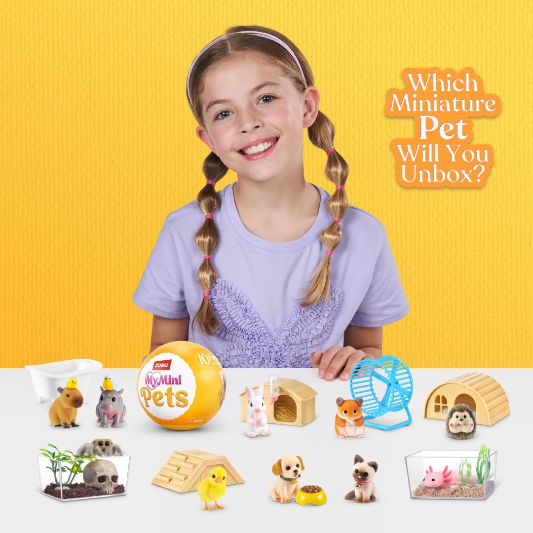 Mini Pets Axolotl Playset — Surprise Collectible — image 2
