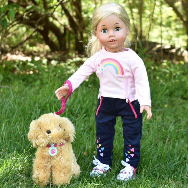 Interactive Pet Care Doll Playset with Plush Puppy & Accessories — image 2