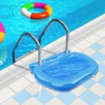 Inflatable Blue Pool Foot Bath