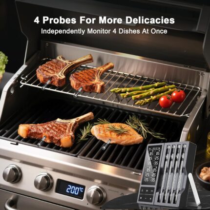 Smart Wireless BBQ Thermometer - image 2